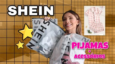 Meus Pijamas Da Shein AcessÓrios Youtube