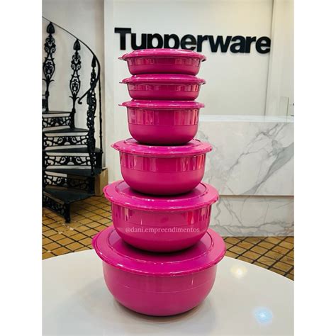 Kit Pda Tigelas Cristal Original Tupperware Shopee Brasil