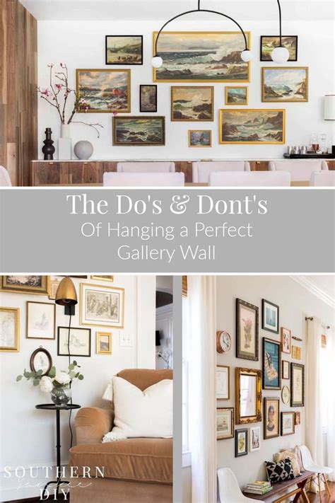 Gallery Wall Rules To Follow Break Plus Cheat Sheet Gallery