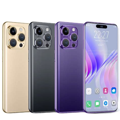 5g Original I15 PRO Max cellular Android13.0 Smartphone 5g16+512GB ...