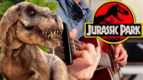 Jurassic Park Theme Song Fingerstyle Guitar Cover Youtube