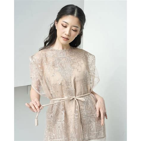 Jual Sewa Rent Aura Label Darling Dress Cream Nude Kondangan Part Shopee Indonesia