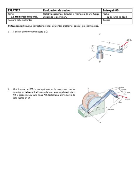 Est Tica Ec Tarea Est Tica Evaluaci N De Sesi N Entrega