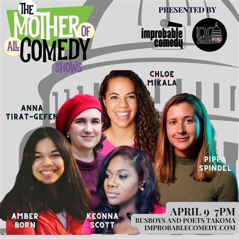 DC Comedy Festival: Mother of All Comedy Shows | Main Street Takoma