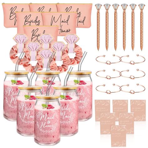 Irenare 36 Pcs Bridesmaid Proposal Gifts Bridal Shower Gifts 16 Oz