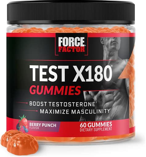 Test X Gummies Booster De Testosterona Para Hombres Con Tongkat Ali