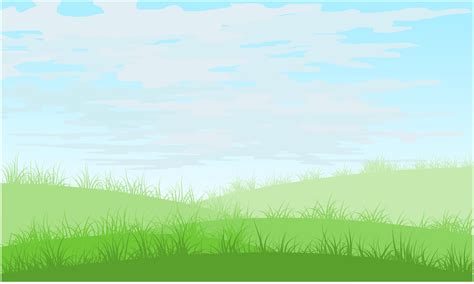 grass hill, grass field 8384603 Vector Art at Vecteezy