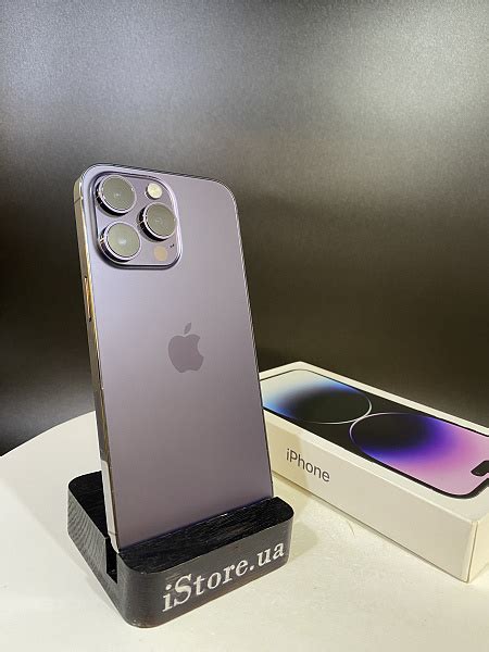 Купить Apple Iphone 14 Pro Max 256 ГБ БУ Esim Deep Purple Отличное