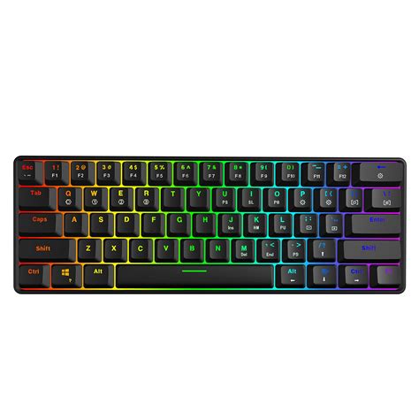Buy SKYLOONG GK61 SK61 60% Mechanical Gaming Keyboard (61Key Black ...