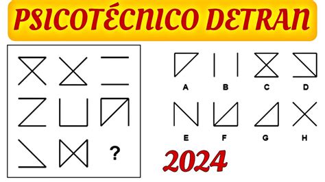 exame psicotécnico detran 2025 psicotécnico detran 2025 teste