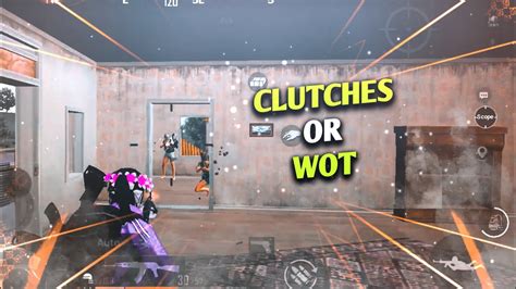 Pubg Mobile Bgmi Clutches Or Wot🤯🤯 Only 1v1 2 3 4 Clutches😱😱