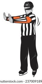 Hockey Referee Signal Images Stock Photos D Objects Vectors