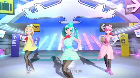 Project Diva Megamix トリコロール・エア・ライン Tricolor Airline【toon】 Youtube