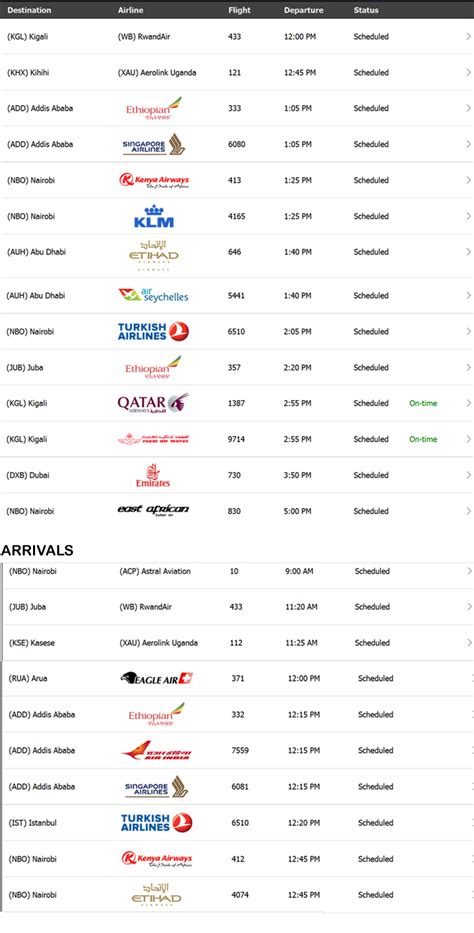 Entebbe International Airport arrivals and departures - New Vision Official