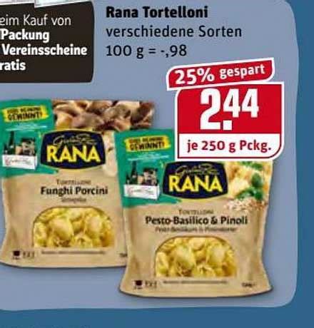 Rana Tortelloni Angebot Bei Rewe Prospekte De