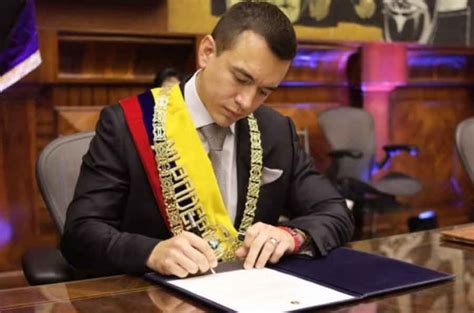 Ecuadorian President Noboa submits economic draft bill to Parliament ...