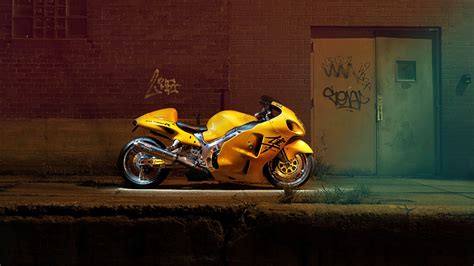 Street Race Motorcycle Night City 4k Wallpapers Wallpaper Cave