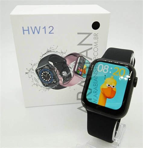 Comprar Relógio Smartwatch HW12 Preto R 201 99 Rélógios no Atacado