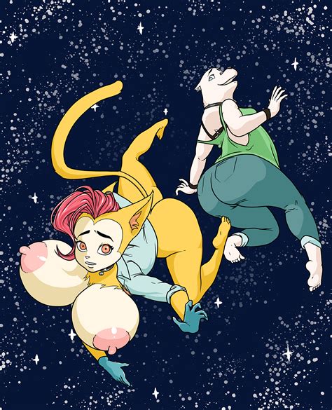Dr Pussycat And Evelyn In Space By DisturbedMonkey Hentai Foundry