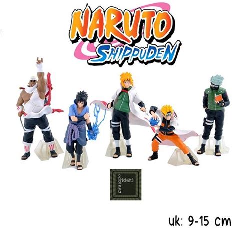 Jual Naruto Shippuden Set Action Figure Pajangan Mainan Naruto Sasuke 5