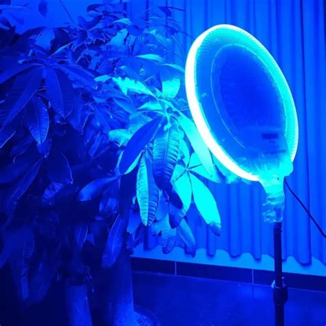 Светодиодная круглая лампа RGB-LED Fill Light GS-450 цветная 45см с ...