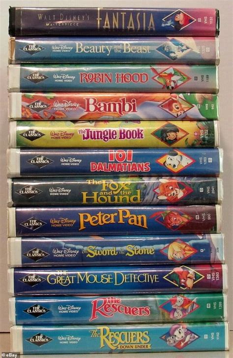 Your Old Disney VHS Tapes Could Be Worth Thousands Sarah