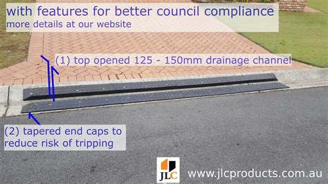 Driveway Curb Or Kerb Ramps To Fit Layback Kerbs 3 3 Metres Left To