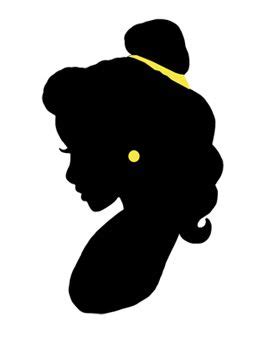 Disney Princesses Silhouette at GetDrawings | Free download