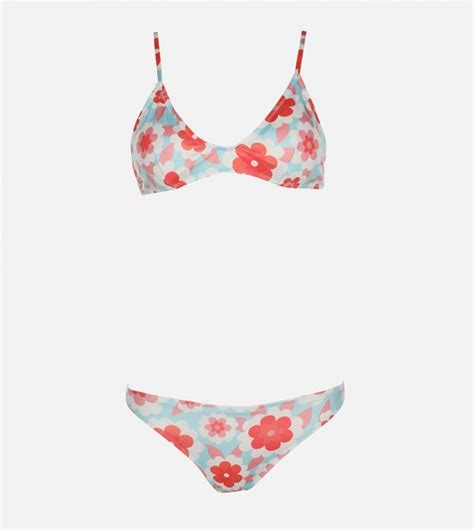 Buy Trendyol Floral Patterned Bikini Set In Multiple Colors Thstreet Qatar