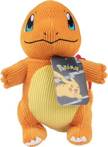 Pokémon 8 Corduroy Charmander Plush Stuffed Animal Toy Limited