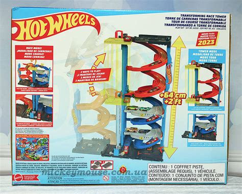 Купить Трек Хот Вилс Гоночная башня в Hot Wheels City Track Set Race Tower HKX цена