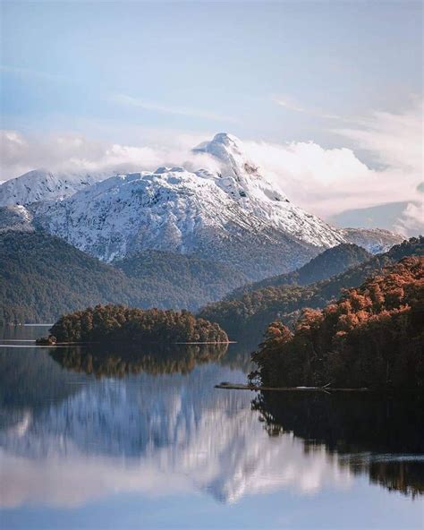 Lago Espejo Villa La Angostura Gusariase Viveargentina En