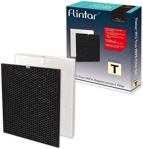 Flintar Hr H True Hepa Replacement Filter T Compatible With Winix