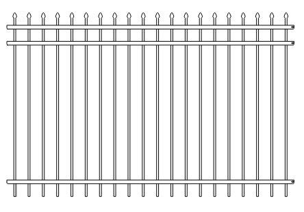 Titan Custom Industrial Steel Fencing Custom Steel Fence