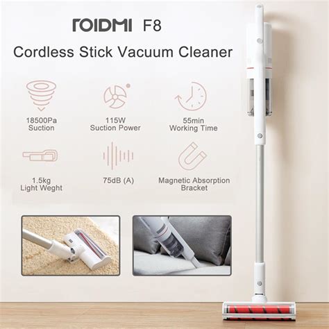 Buy Xiaomi Roidmi F8 Cordless Stick Vacuum Cleaner Lightweght Handheld ...