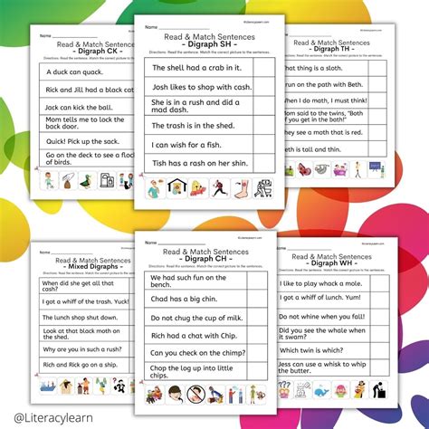 Consonant Digraphs Worksheets 1st Grade - Worksheets For Kindergarten