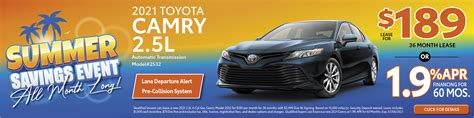 New Car Specials Toyota Of Massapequa