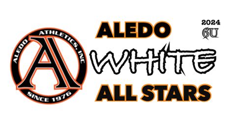 National Championship Sports Baseball Aledo White 6U 6U REC