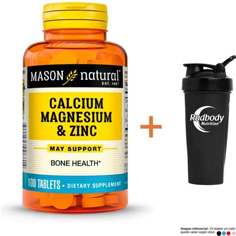 Vitaminas MASON NATURAL Mason Natural Calcium Magnesium Zinc 100