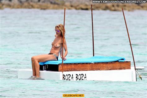 Heidi Klum No Source Mexico Beautiful Topless Posing Hot Toples Babe