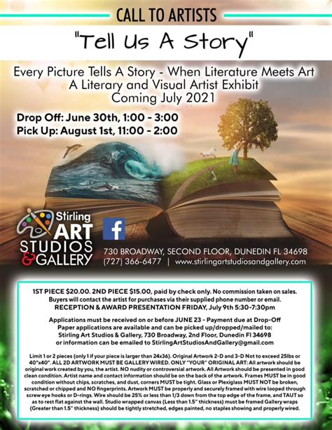 Call to Visual Artists - "Tell Us A Story".......When Literature Meets ...