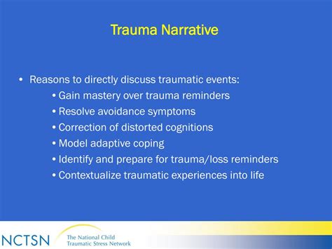 PPT Trauma Focused Cognitive Behavioral Therapy PowerPoint