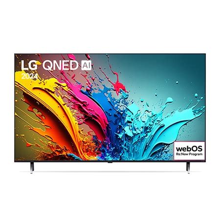 Smart TV 4K LG QNED AI QNED85 De 65 Polegadas 2024 65QNED85TSA LG BR