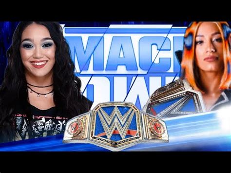 WWE 2K23 SDL Roxanne Perez Vs Mercedes Mone Smackdown Womens