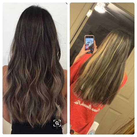 Picture I showed the hair stylist vs what I got (After paying $300 ...