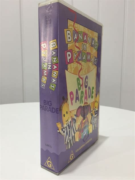 Bananas In Pajamas Big Parade Vhs