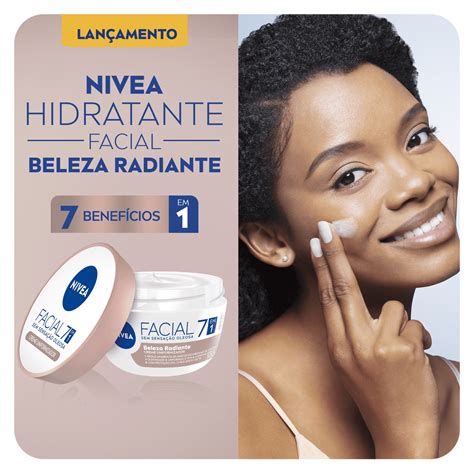 Creme Hidratante Facial NIVEA Beleza Radiante 7 Em 1 Beautybox