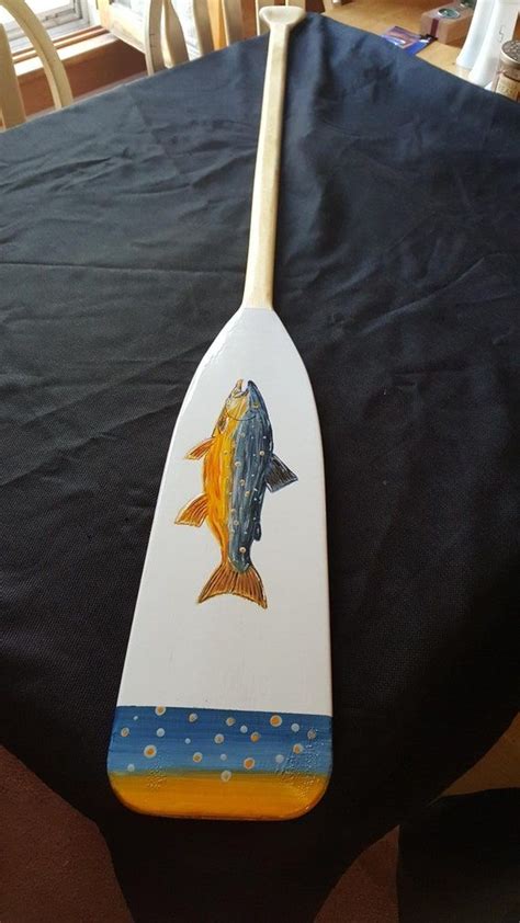 Hand Painted Full Size Canoe Paddle Etsy Canoe Paddle Canoe Paddle