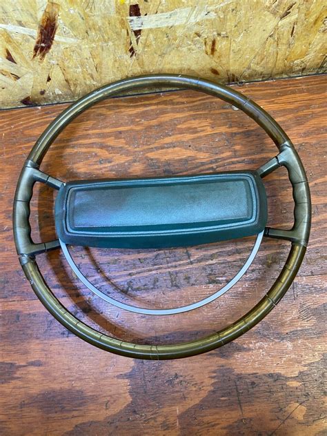 1969 Chrysler Town Country Steering Wheel OEM New Yorker Hp 440 69 2