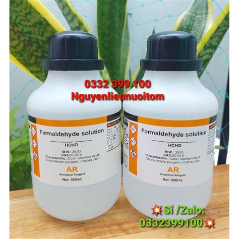 Formaldehyde Tinh Khiết Phòng Thí Nghiệm Formol Formalin HCHO 37 40